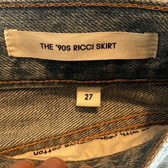 Aritzia The 90’s Ricci Denim Mini Skirt - Picture 4 of 4